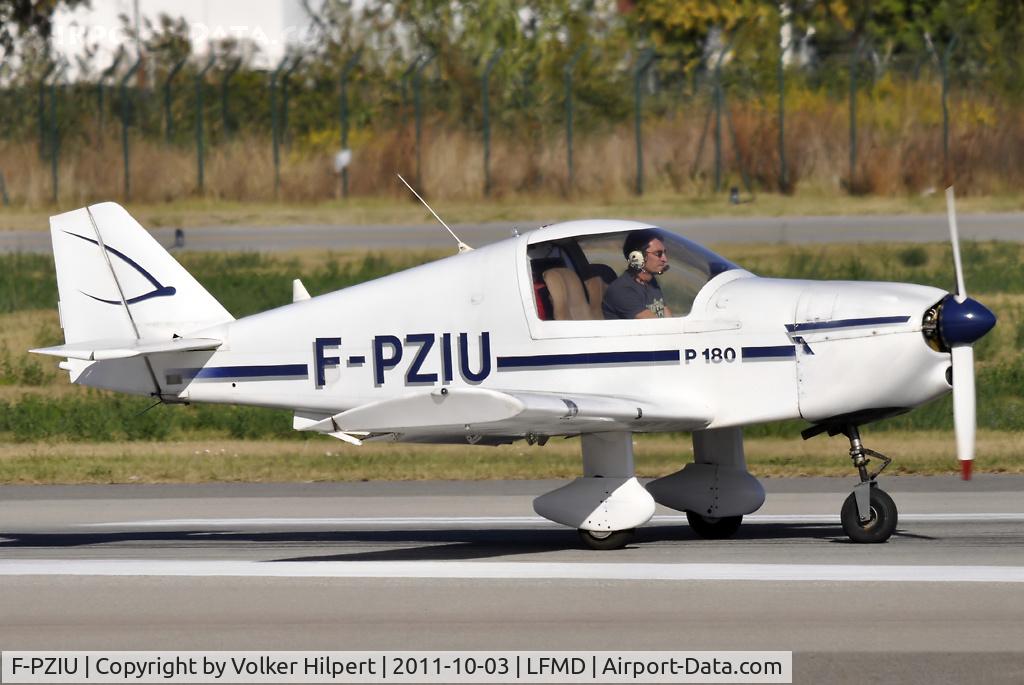 F-PZIU, 1985 Pottier PRM-180 C/N 45, at Cannes