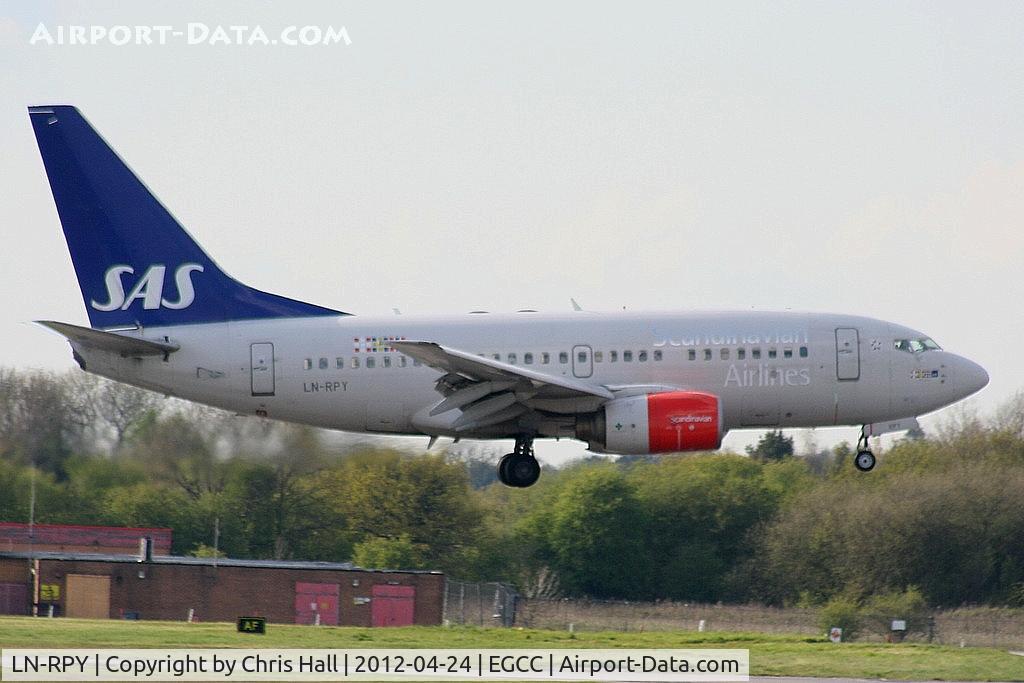 LN-RPY, 1998 Boeing 737-683 C/N 28292, SAS Scandinavian Airlines