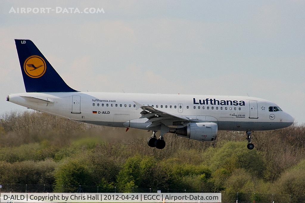 D-AILD, 1996 Airbus A319-114 C/N 623, Lufthansa
