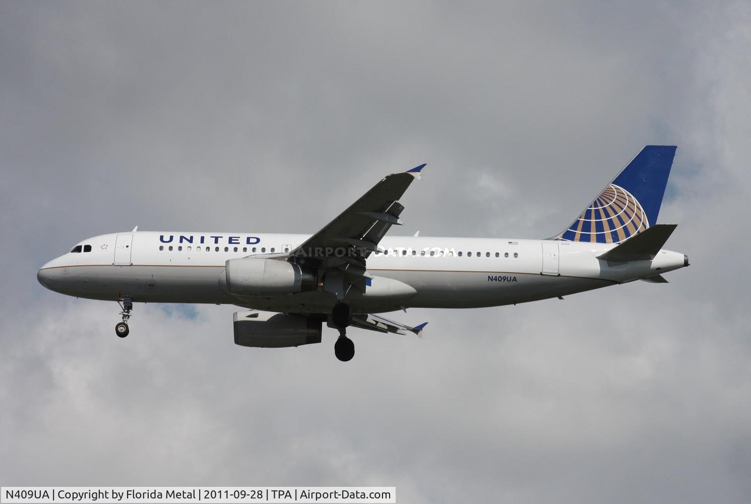 N409UA, 1994 Airbus A320-232 C/N 462, United A320