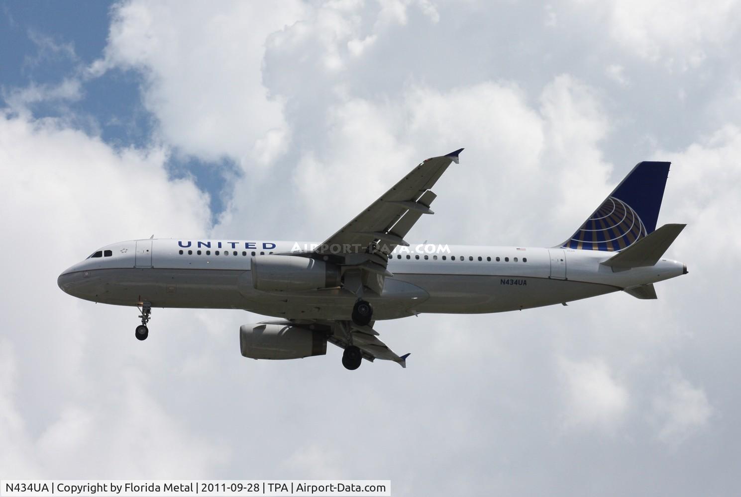 N434UA, 1996 Airbus A320-232 C/N 592, United A320