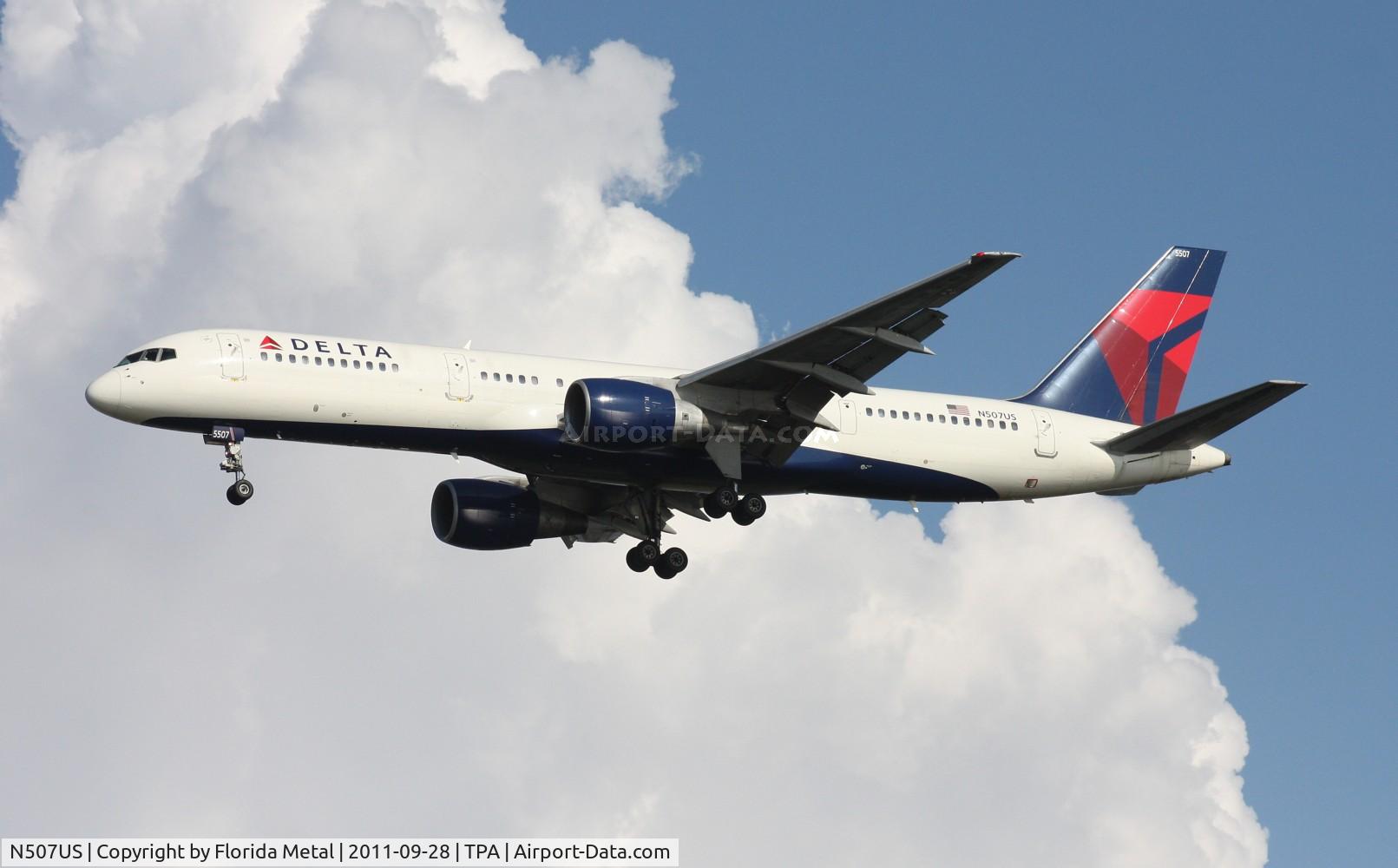 N507US, 1985 Boeing 757-251 C/N 23196, Delta 757