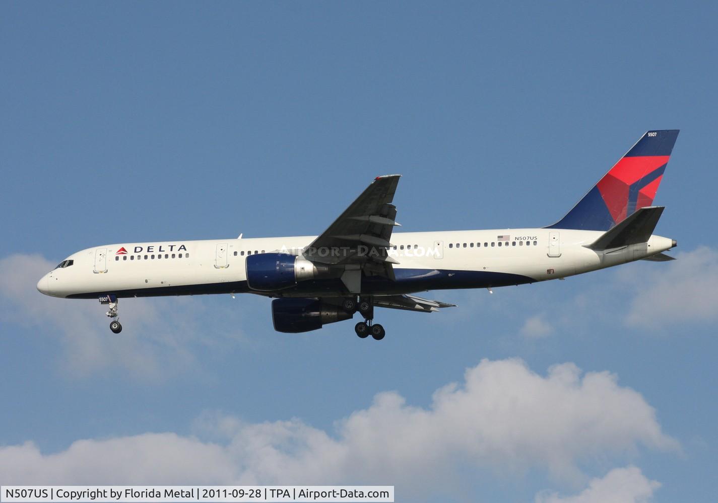 N507US, 1985 Boeing 757-251 C/N 23196, Delta 757