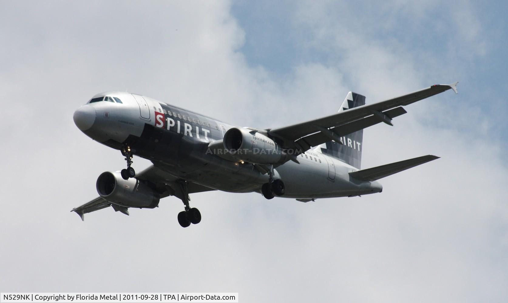 N529NK, 2007 Airbus A319-132 C/N 3007, Spirit A319