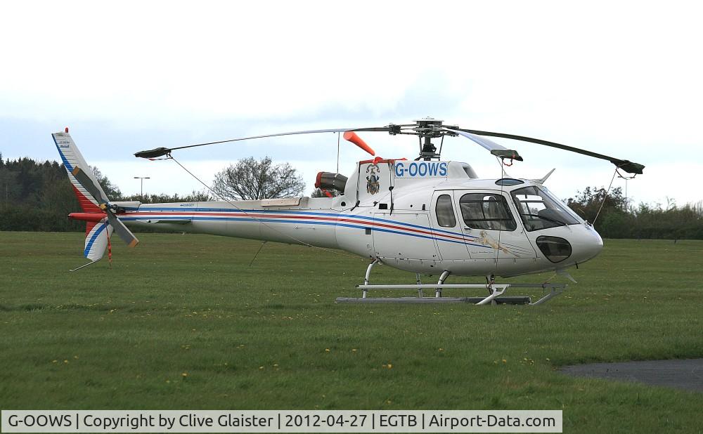 G-OOWS, 2008 Eurocopter AS-350B-3 Ecureuil Ecureuil C/N 4386, Originally owned to, Eurocopter UK Ltd in March 2008 & Currently with, Millburn World Travel Services Ltd, Monaco since October 2008
