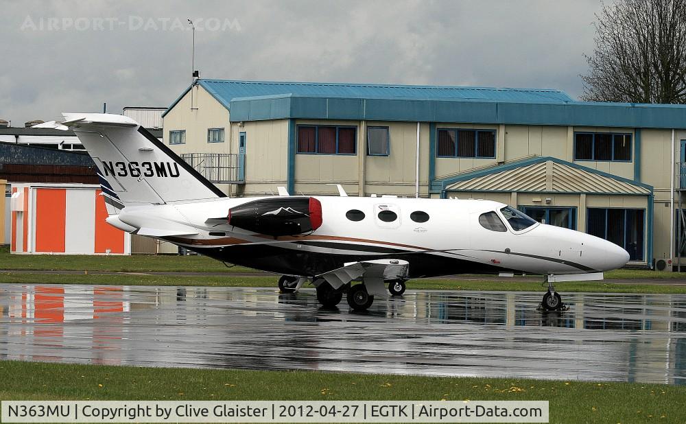 N363MU, 2011 Cessna 510 Citation Mustang Citation Mustang C/N 510-0363, Originally owned to & currently with, Cessna Aircraft Co, Wichita KS in August 2011