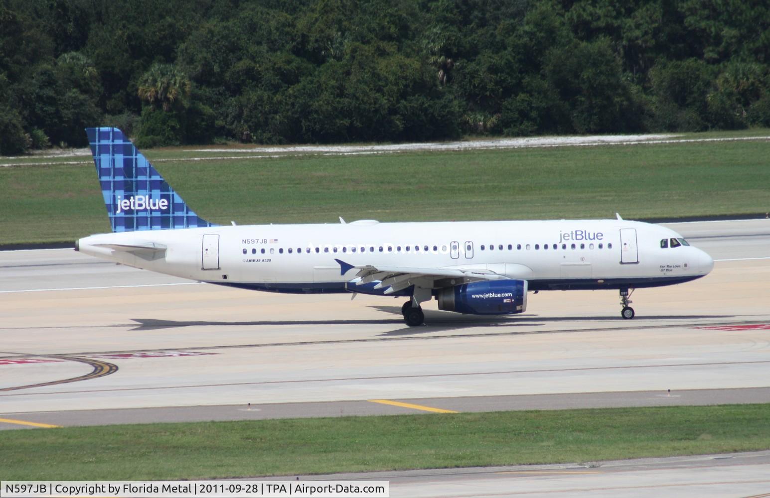 N597JB, 2004 Airbus A320-232 C/N 2307, 