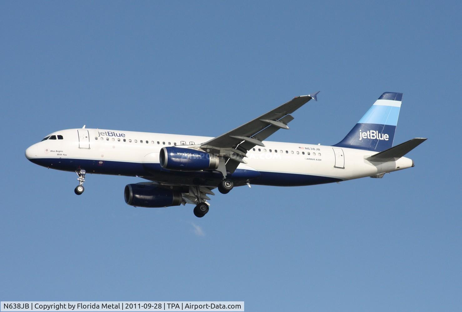 N638JB, 2006 Airbus A320-232 C/N 2802, 