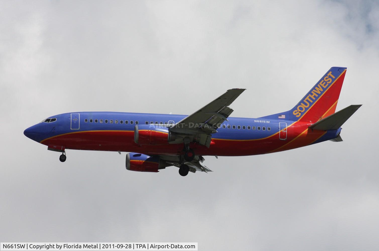 N661SW, 1985 Boeing 737-317 C/N 23173, Southwest 737