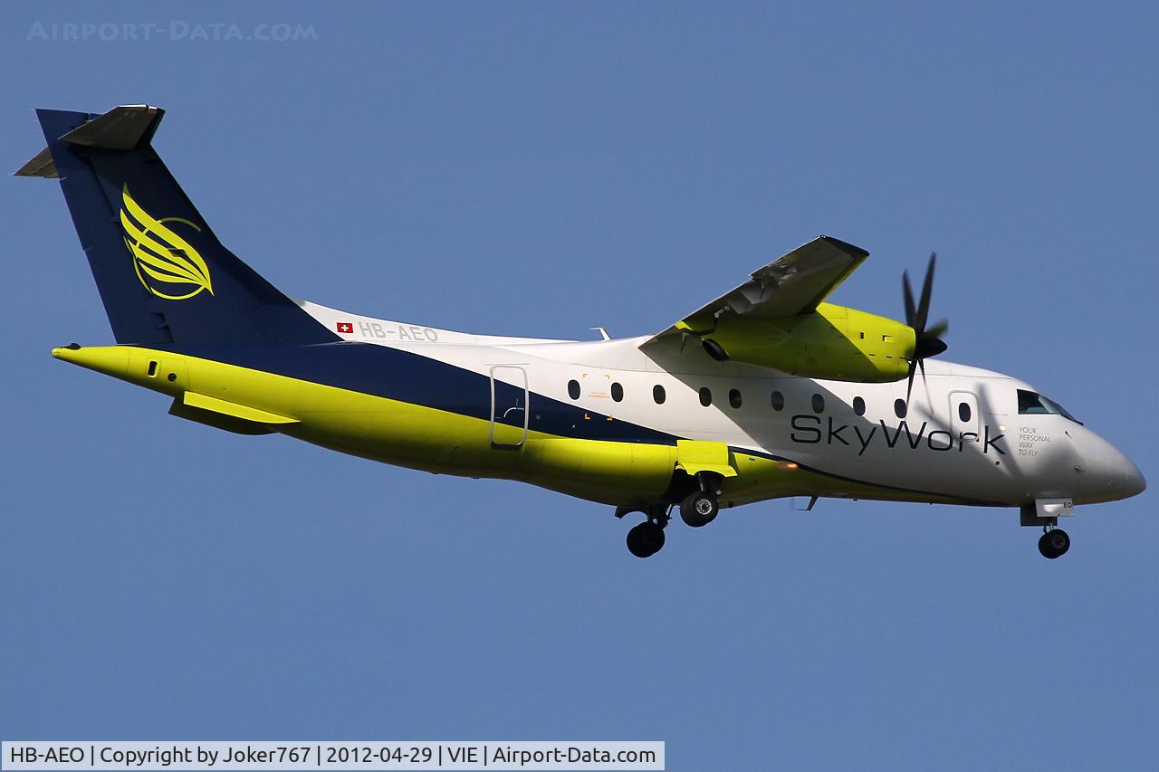 HB-AEO, 1995 Dornier 328-100 C/N 3061, SkyWoks