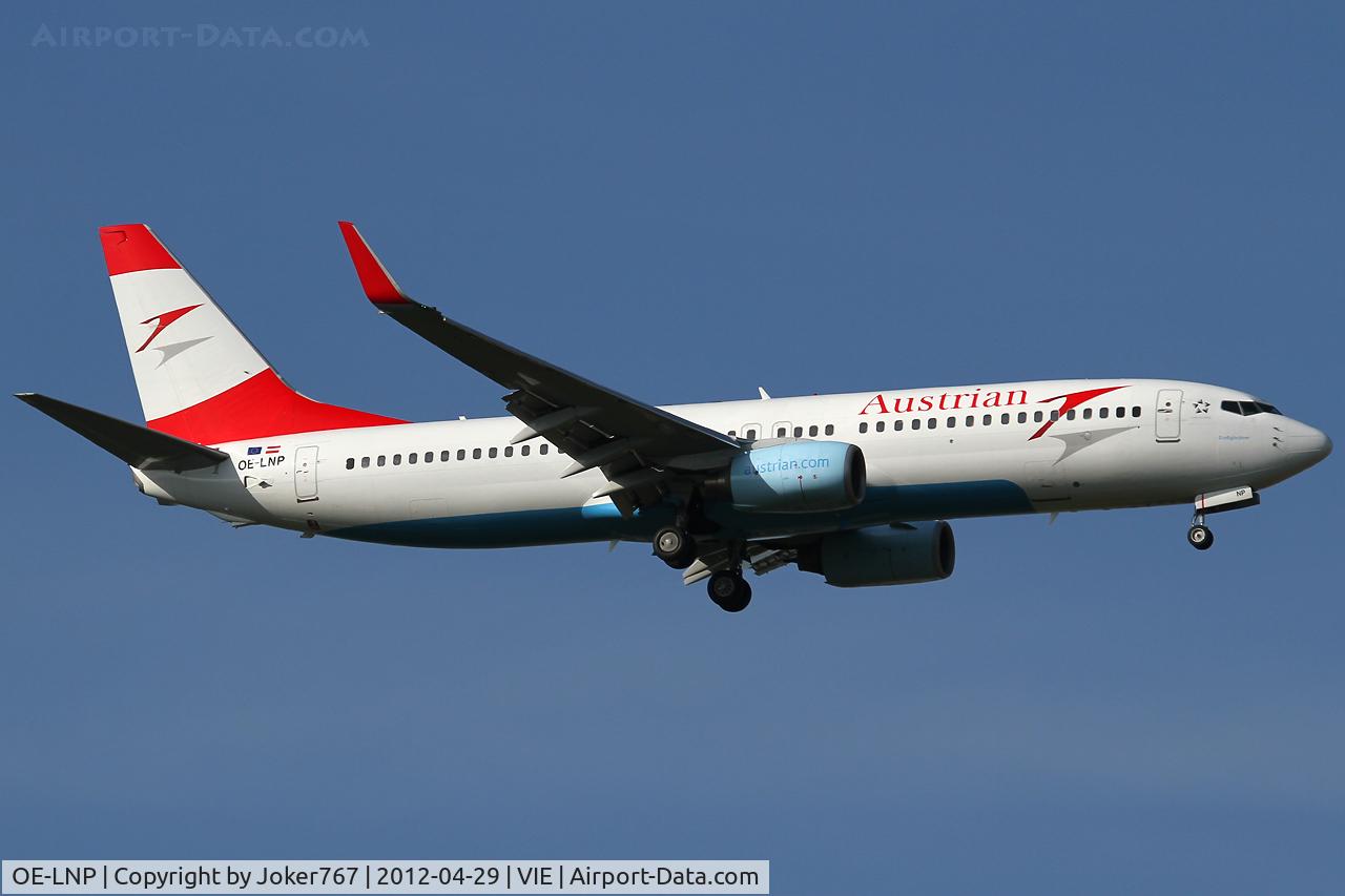 OE-LNP, 2002 Boeing 737-8Z9 C/N 30420, Austrian Airlines