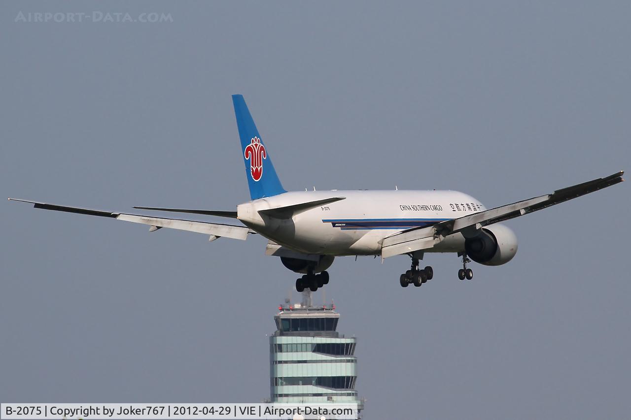 B-2075, 2009 Boeing 777-F1B C/N 37312, China Southern Cargo