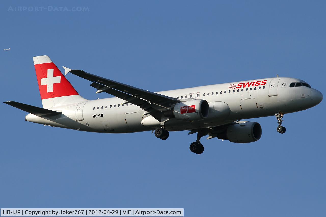 HB-IJR, 1997 Airbus A320-214 C/N 0703, Swiss