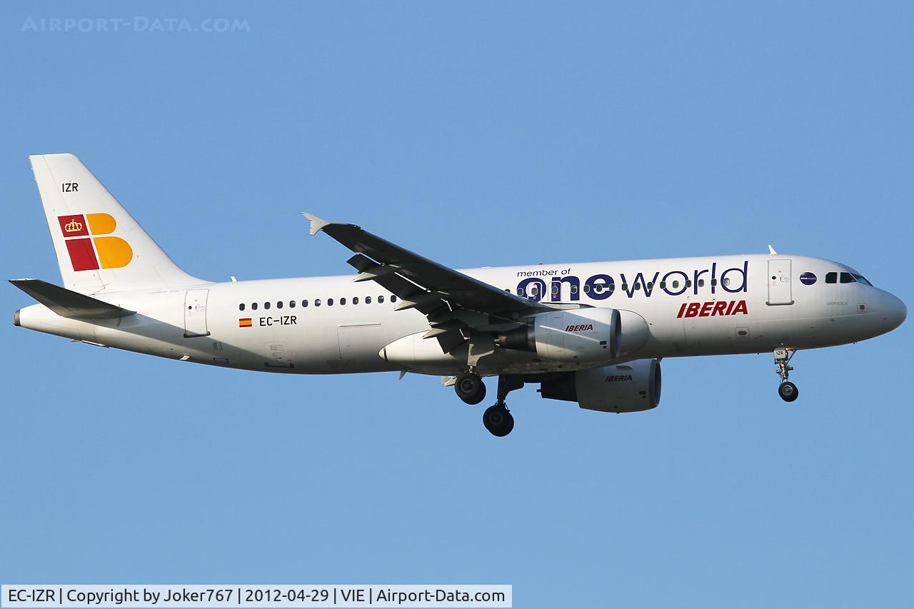 EC-IZR, 2004 Airbus A320-214 C/N 2242, Iberia