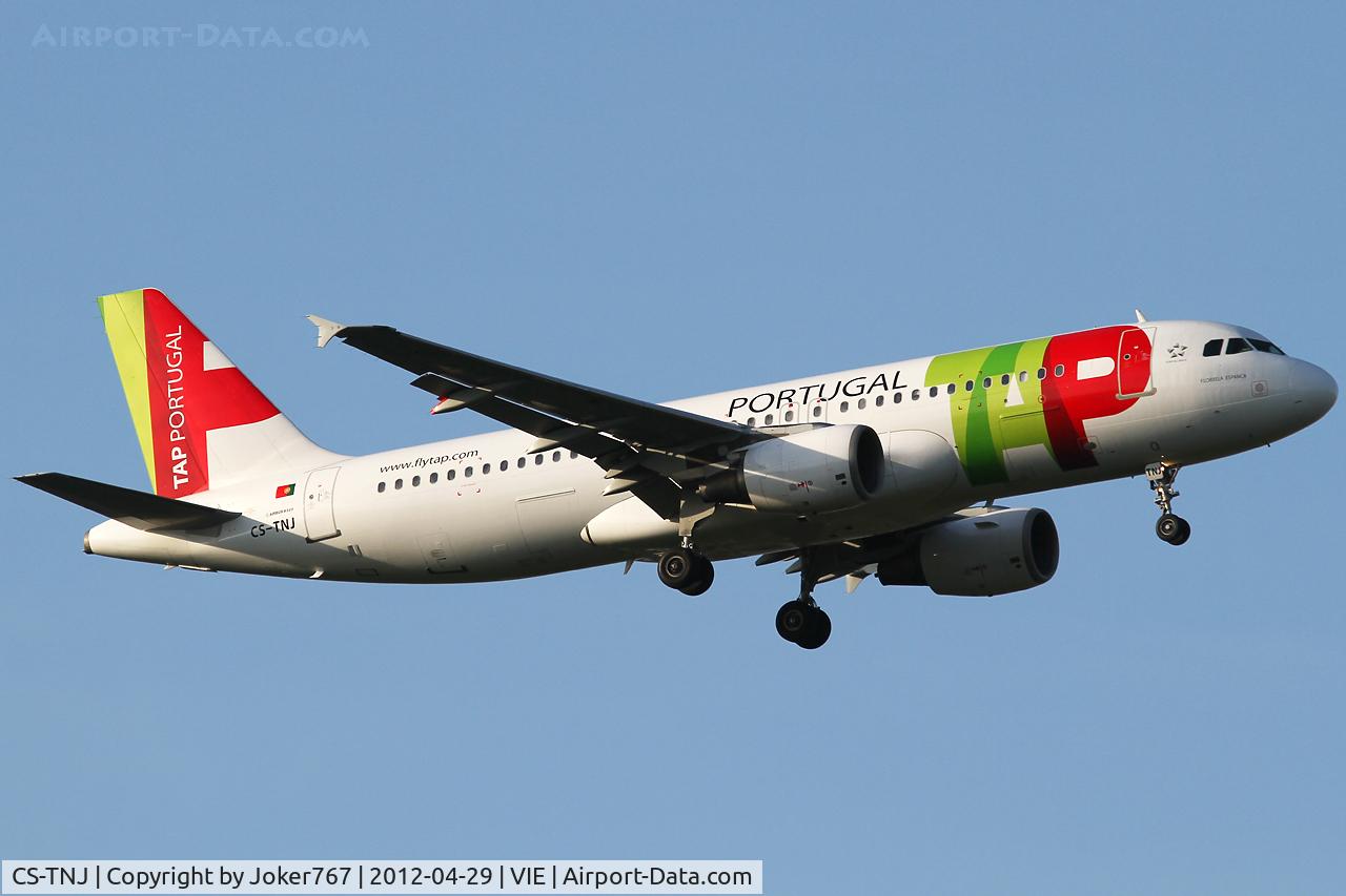 CS-TNJ, 2000 Airbus A320-214 C/N 1181, TAP Air Portugal