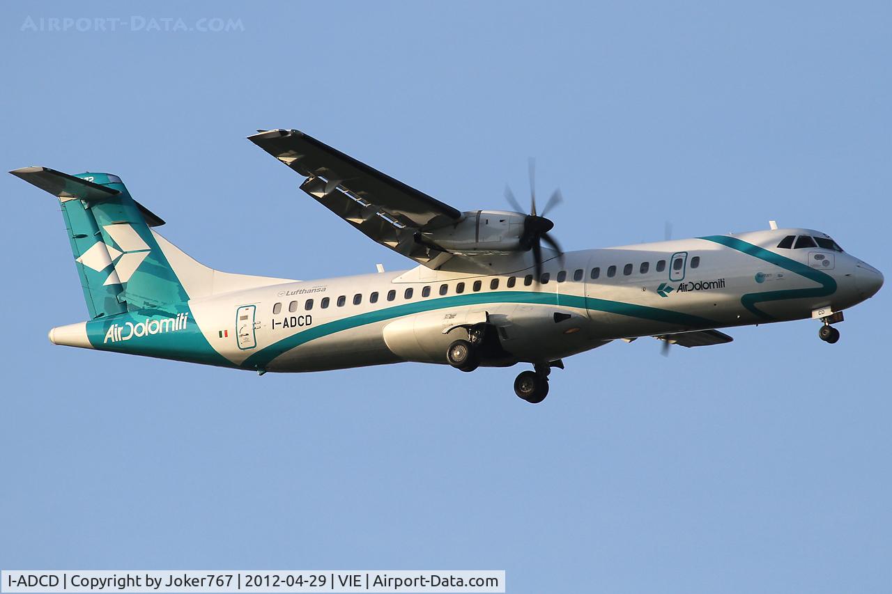 I-ADCD, 2001 ATR 72-212A C/N 664, AirDolomiti