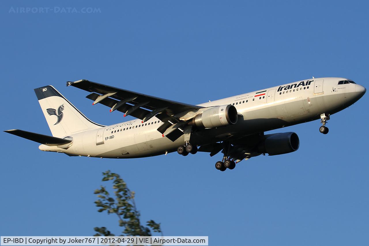 EP-IBD, 1993 Airbus A300B4-605R C/N 696, Iran Air