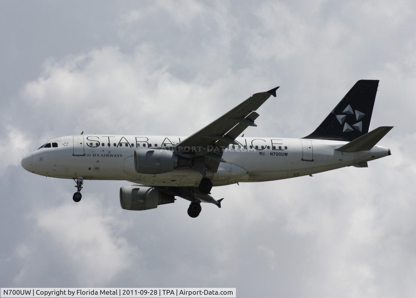 N700UW, 1998 Airbus A319-112 C/N 0885, Star Alliance A319