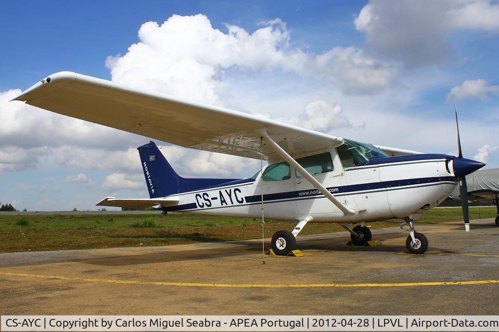 CS-AYC, Reims FR172K Hawk XP C/N 3056, Parked at LPVL