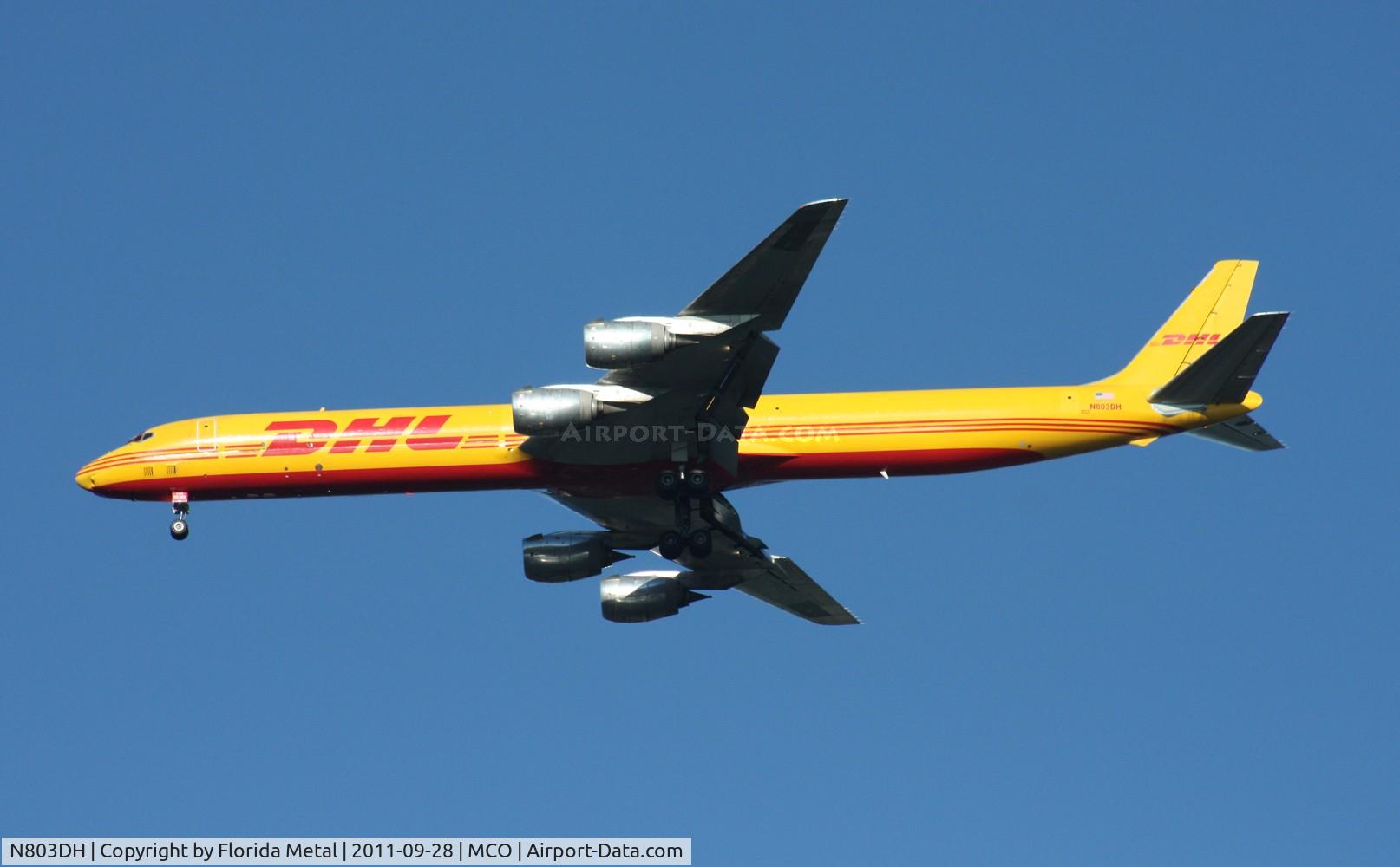 N803DH, 1969 McDonnell Douglas DC-8-73(F) C/N 46123, DHL DC-8