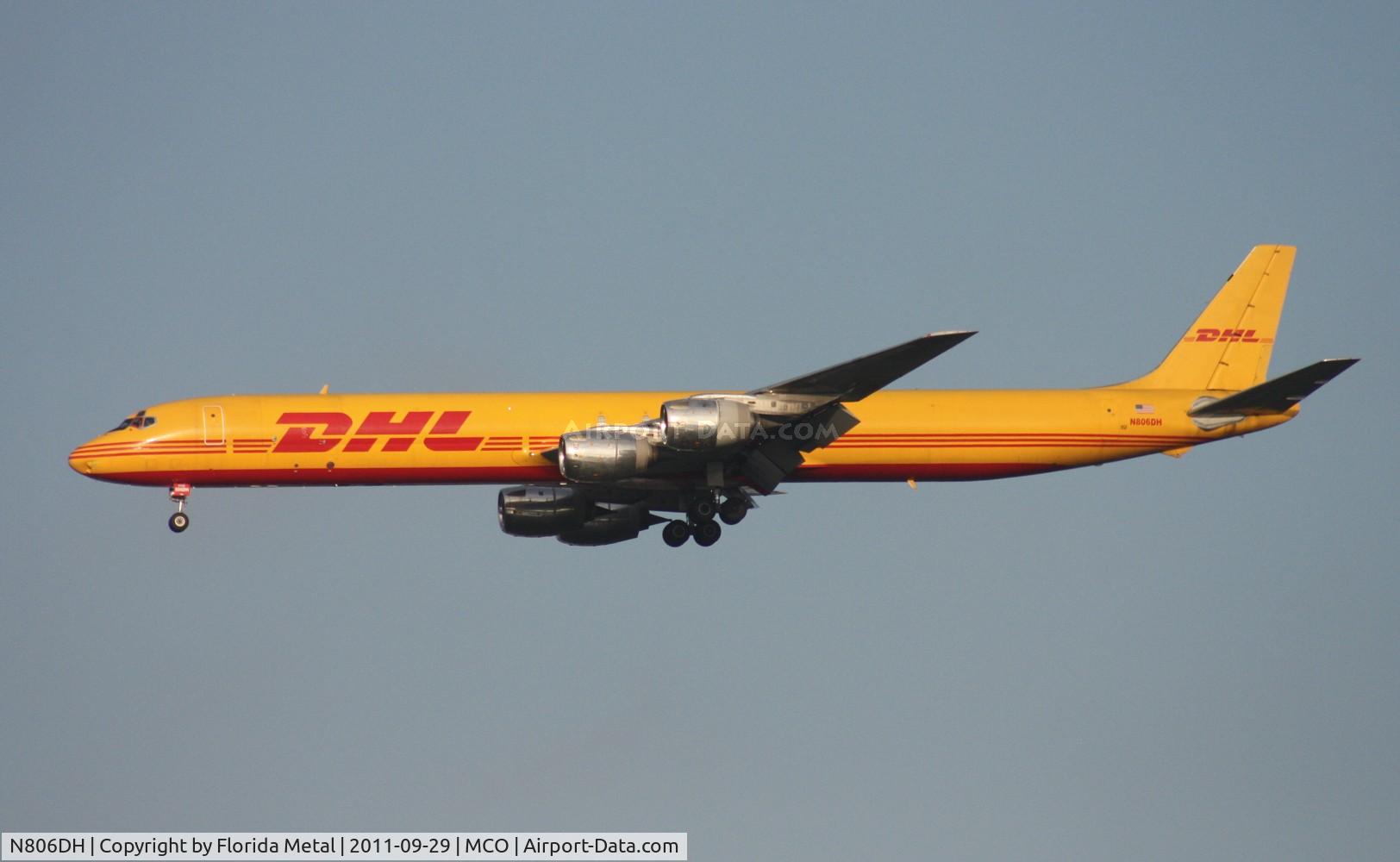 N806DH, 1968 Douglas DC-8-73F C/N 46002, DHL DC-8