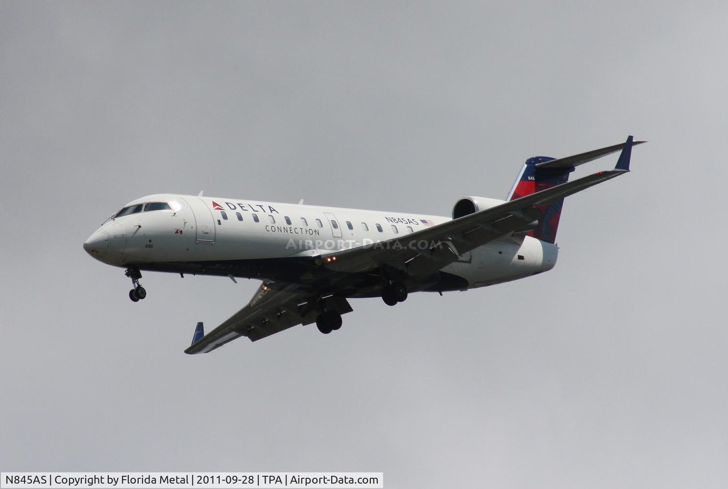 N845AS, 1999 Bombardier CRJ-200ER (CL-600-2B19) C/N 7324, ASA CRJ-200