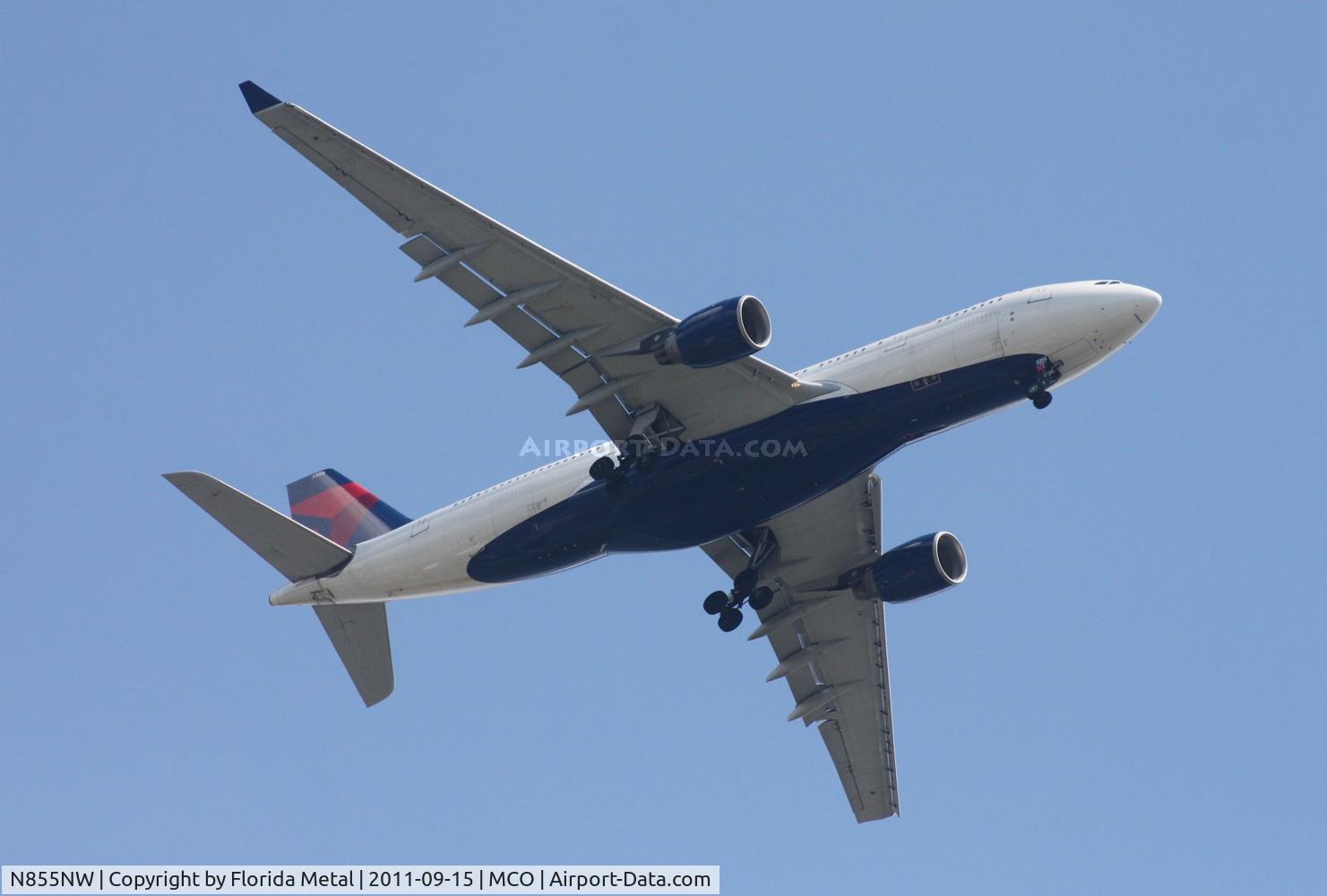 N855NW, 2004 Airbus A330-223 C/N 0621, Delta A330-200