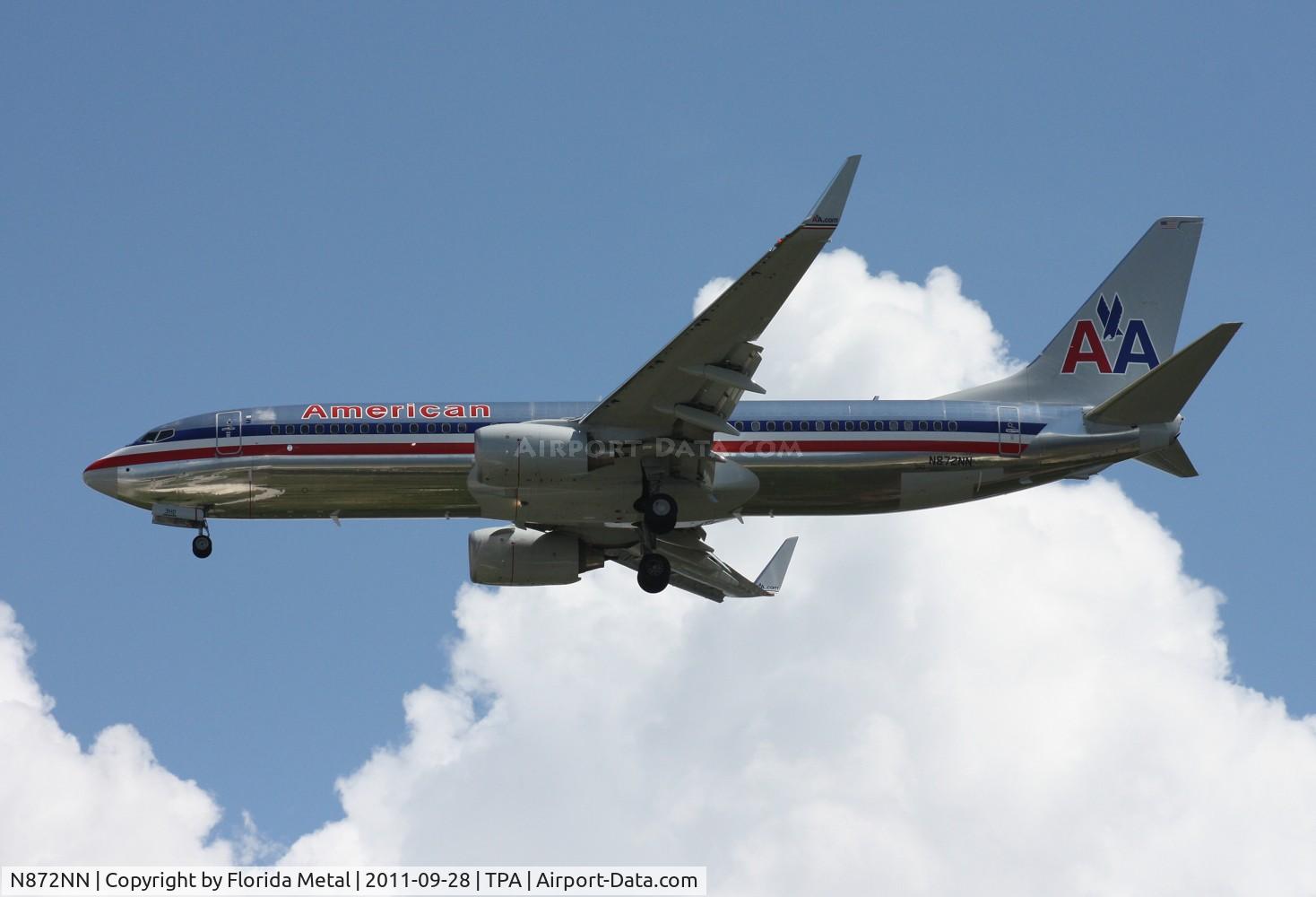 N872NN, 2011 Boeing 737-823 C/N 33219, American 737-800
