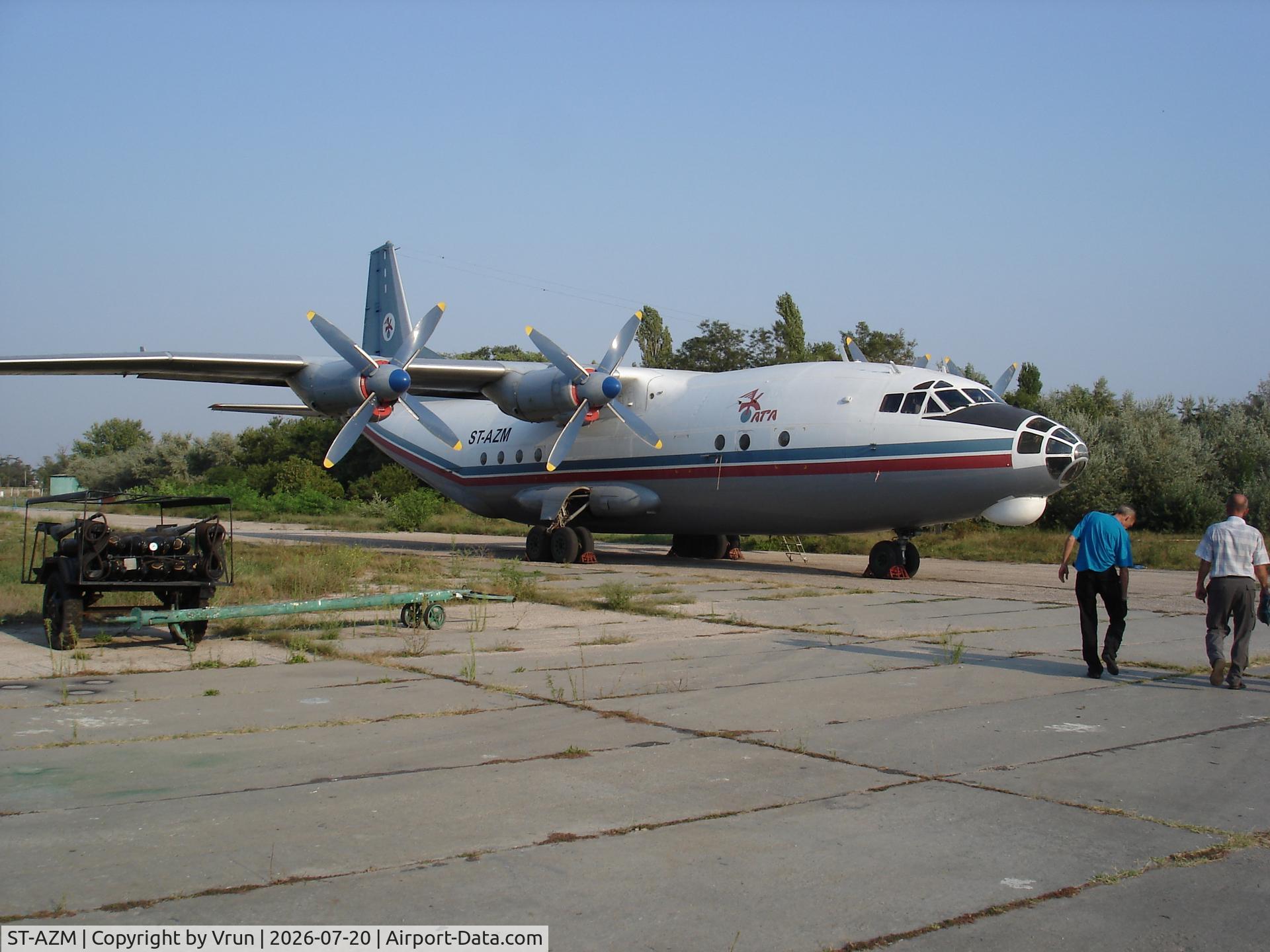 ST-AZM, Antonov An-12BK C/N 00346907, ATA Antonov 12