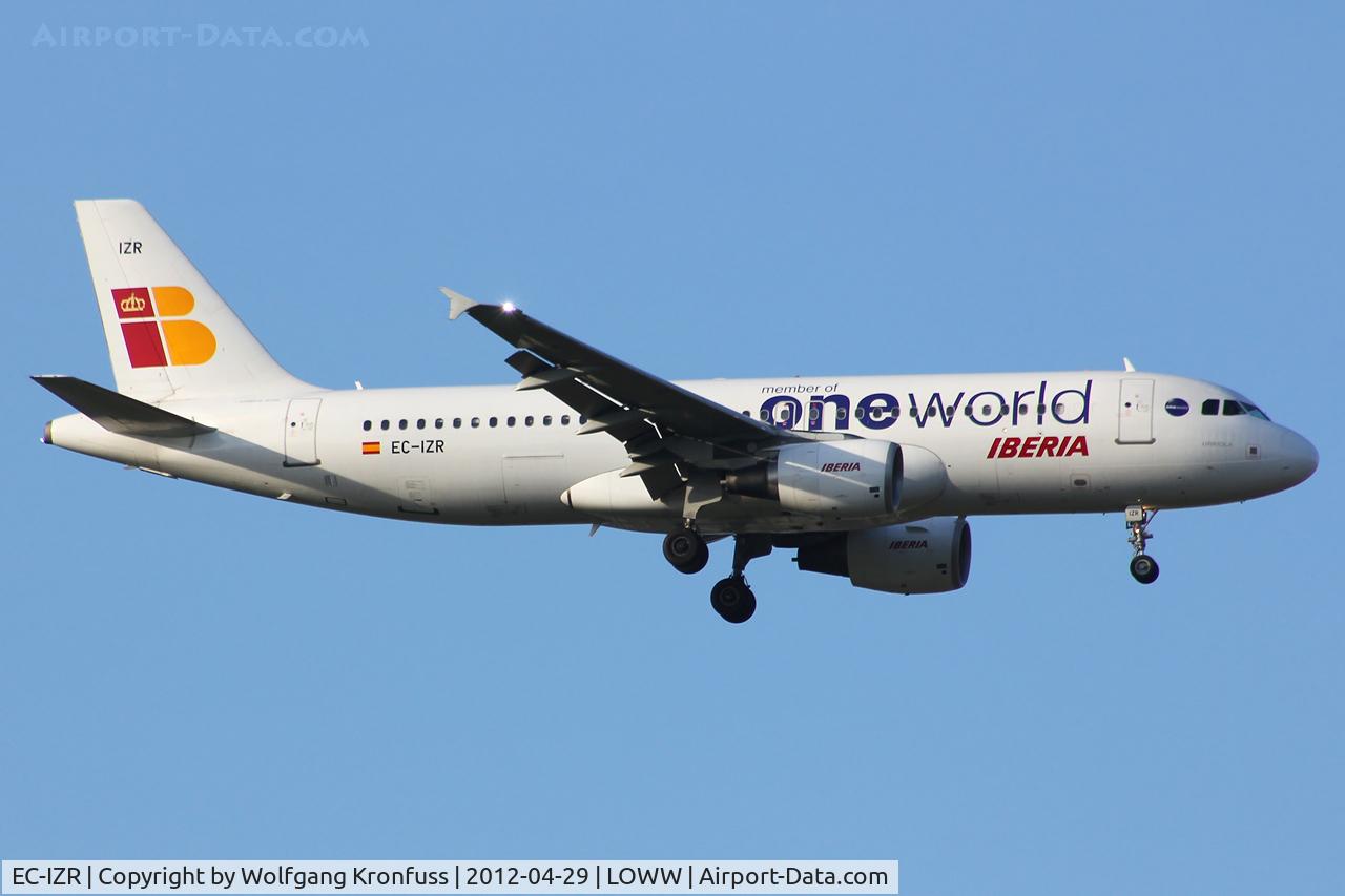 EC-IZR, 2004 Airbus A320-214 C/N 2242, Iberia