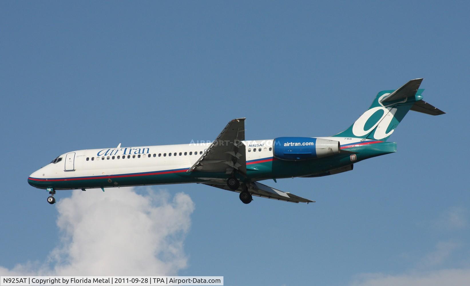 N925AT, 2000 Boeing 717-200 C/N 55079, Air Tran 717