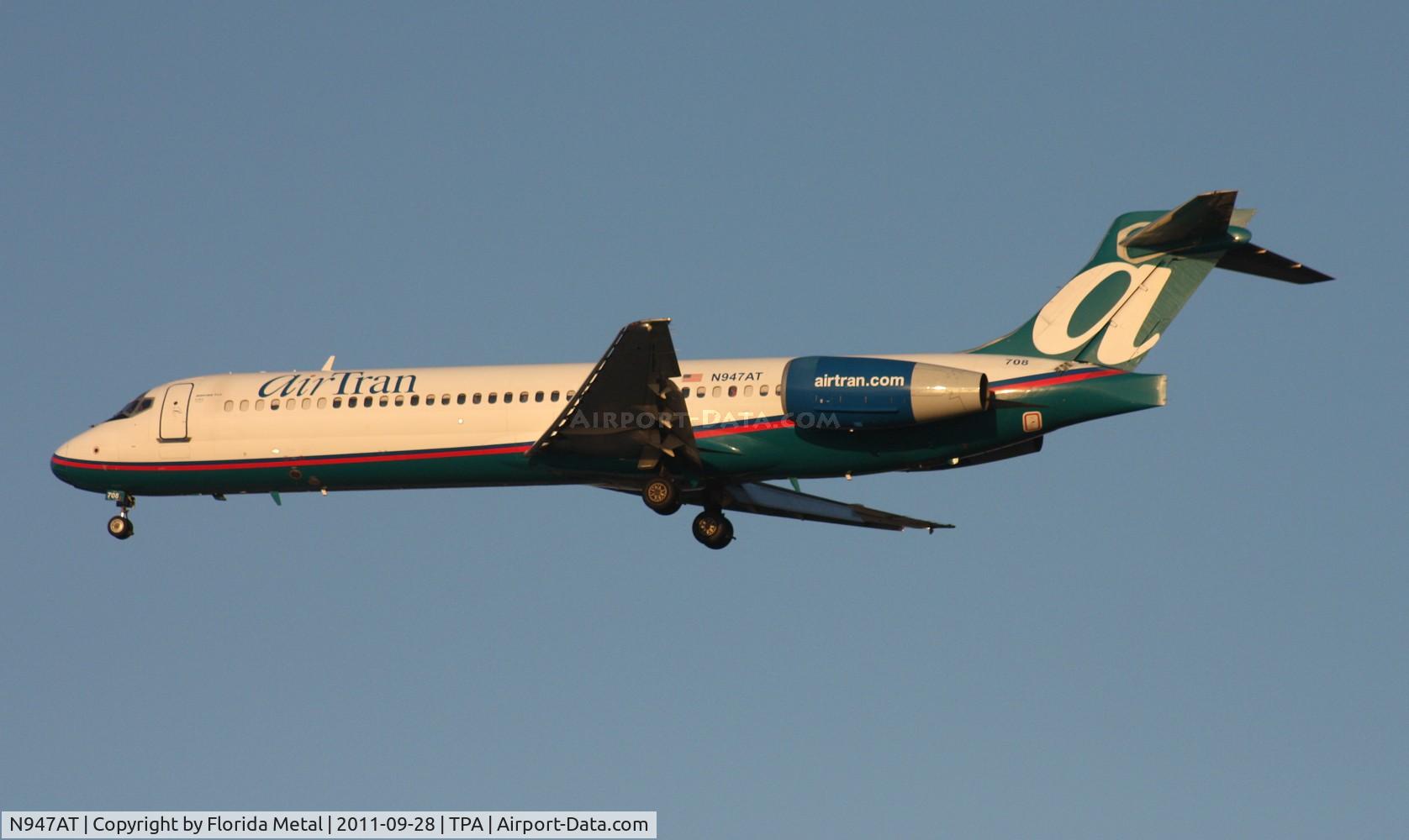 N947AT, 1999 Boeing 717-200 C/N 55010, Air Tran 717