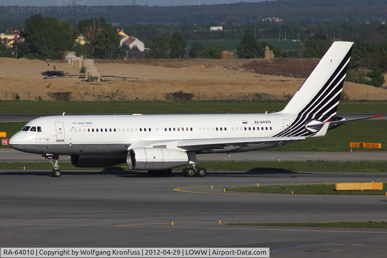 RA-64010, 1993 Tupolev Tu-204C C/N 145074-3164010, Business Aero