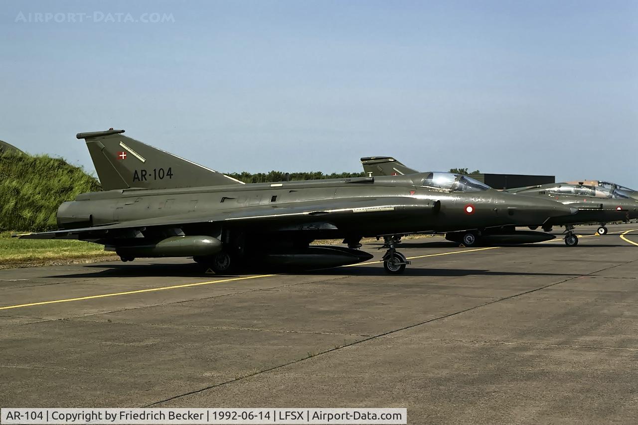 AR-104, 1971 Saab RF-35 Draken C/N 35-1104, static display
