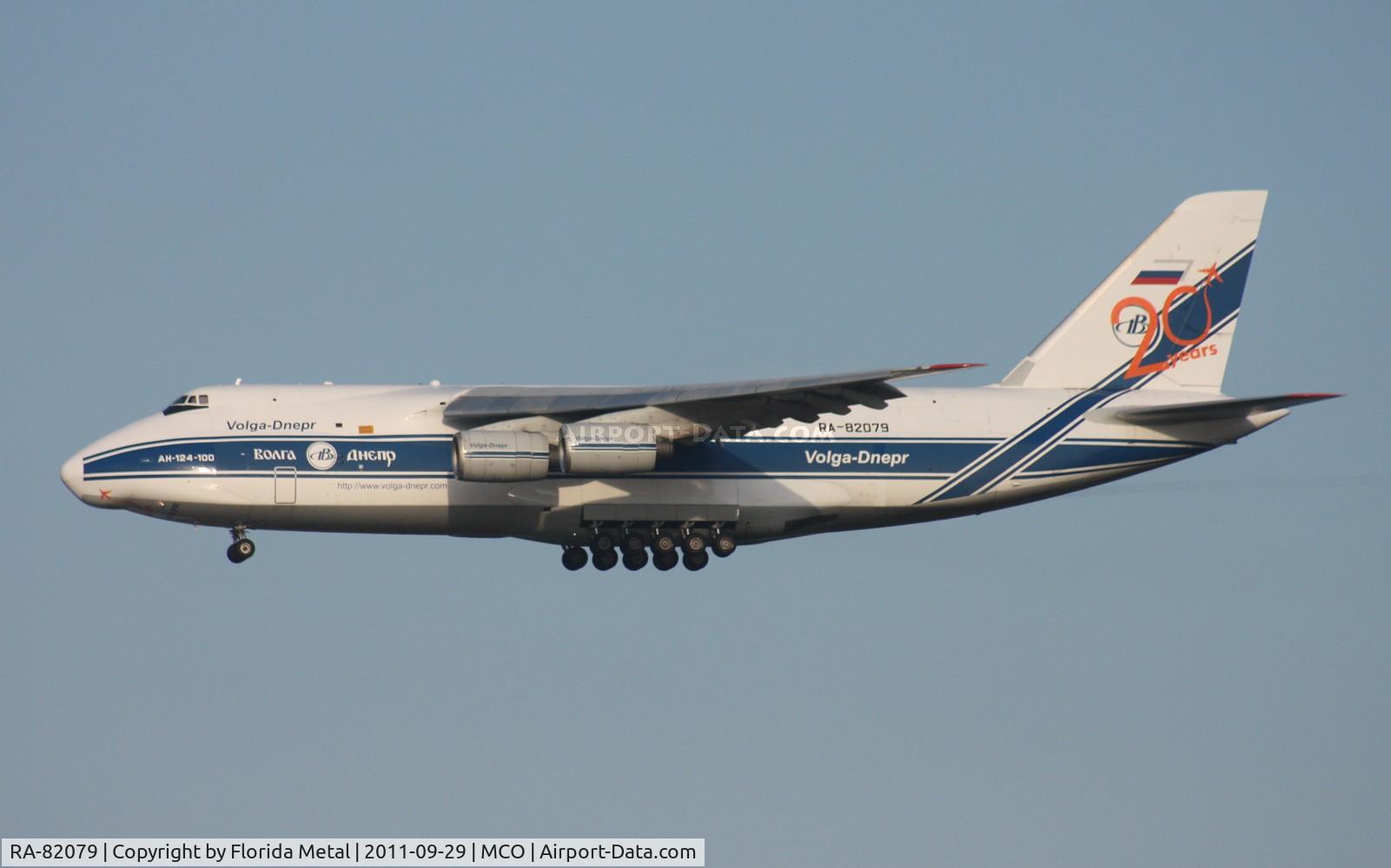 RA-82079, 2000 Antonov An-124-100 Ruslan C/N 9773052062157/0801, AN-124 Volga Dnpr with 20th Anniversary sticker
