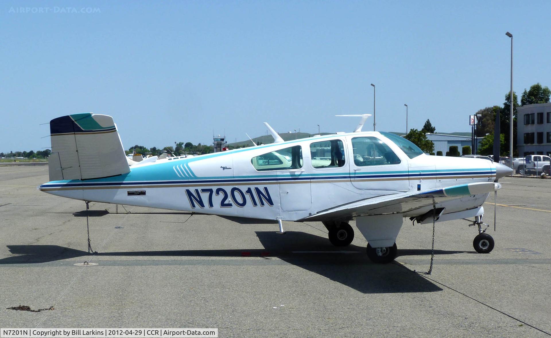 N7201N, 1968 Beech V35A Bonanza C/N D-8815, In for the Beech Program.