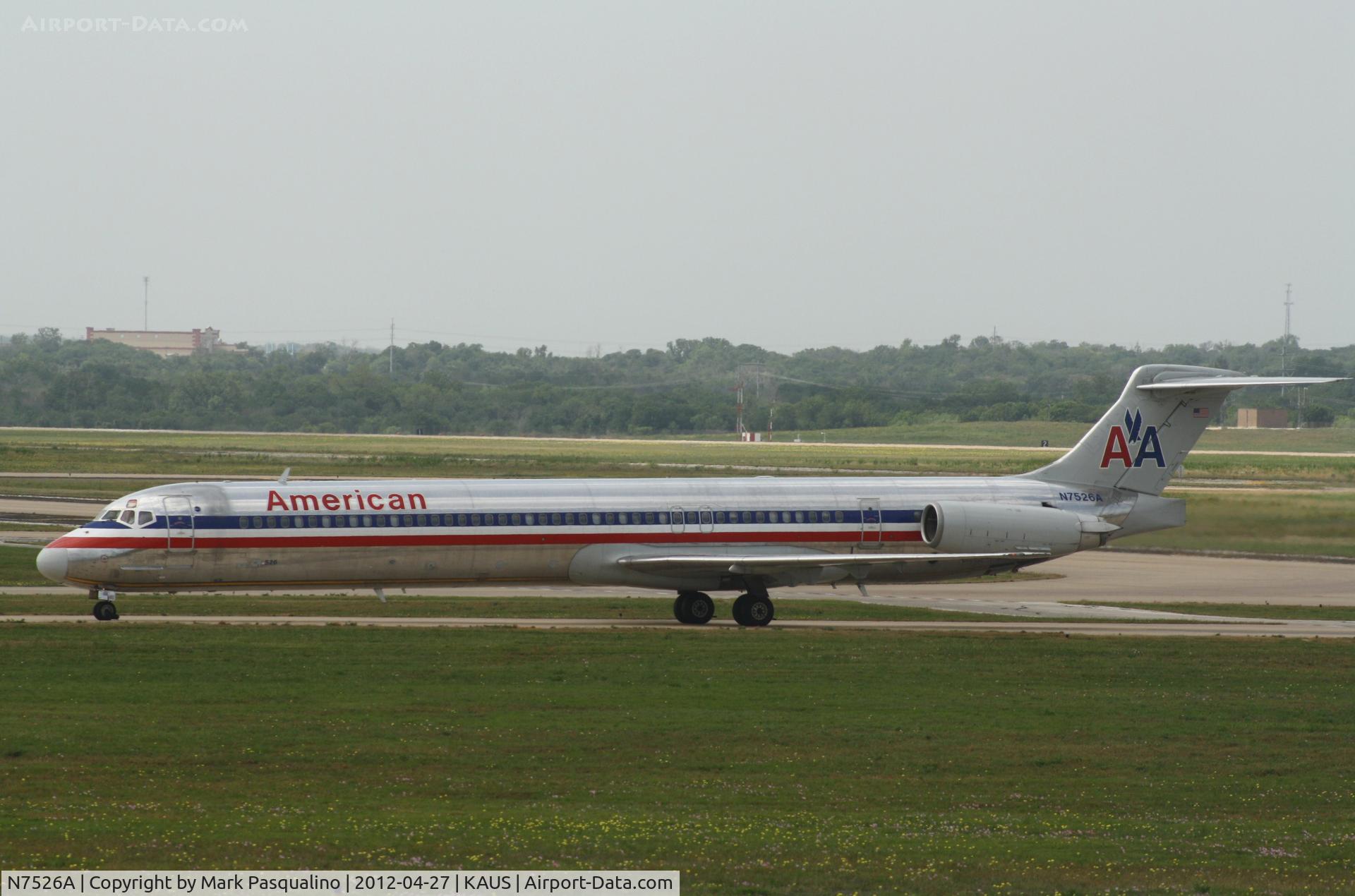 N7526A, 1990 McDonnell Douglas MD-82 (DC-9-82) C/N 49918, MD-82