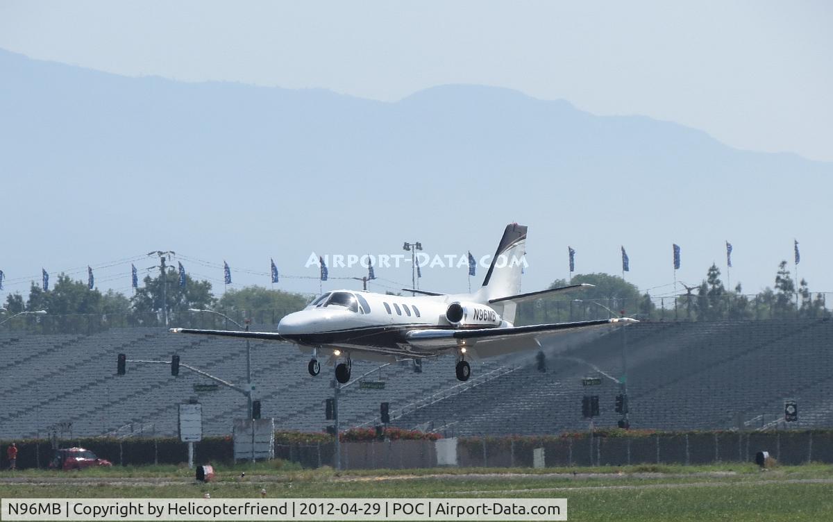 N96MB, 1980 Cessna 501 Citation I/SP C/N 5010161, Over the outer fence