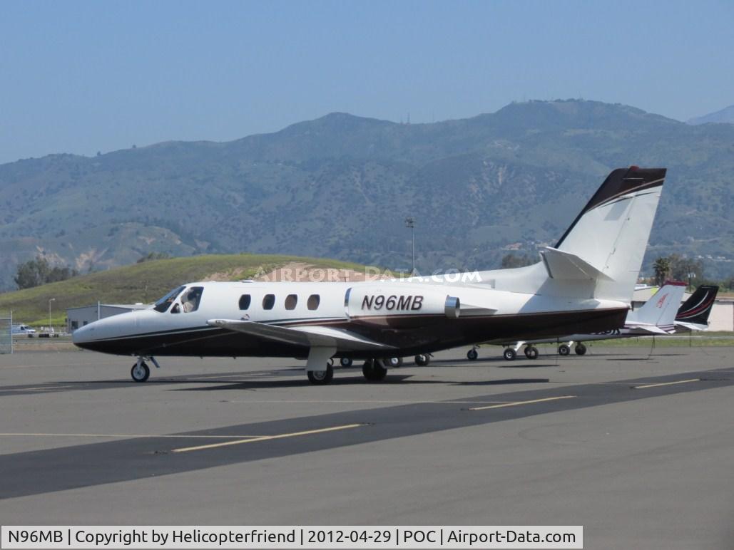 N96MB, 1980 Cessna 501 Citation I/SP C/N 5010161, Parked
