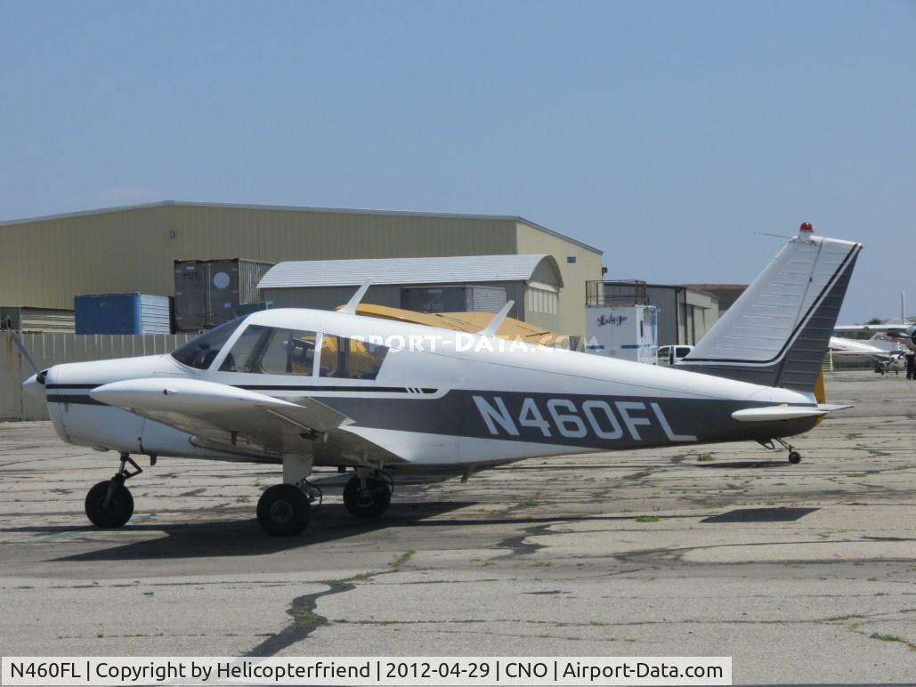 N460FL, 1971 Piper PA-28-140 C/N 28-7125257, Parked near the paint shop