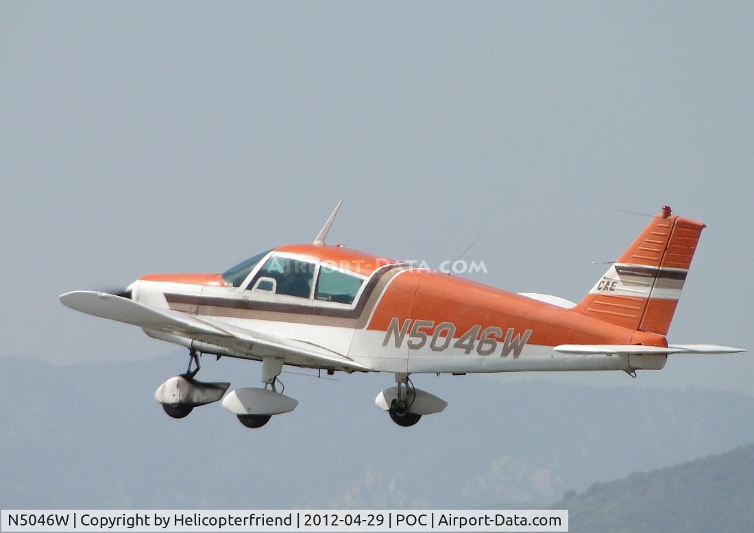 N5046W, 1961 Piper PA-28 C/N 28-48, Lifting off for a trip to CCB