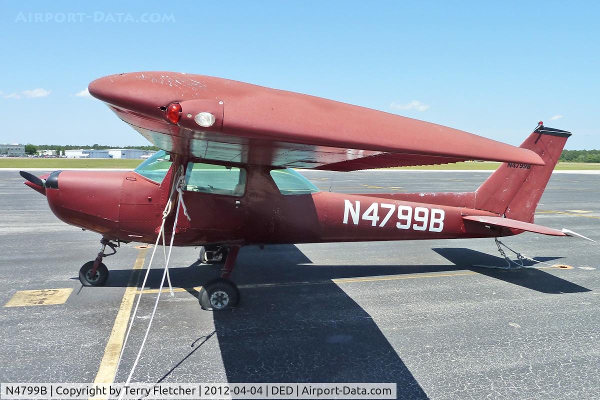 N4799B, 1979 Cessna 152 C/N 15283643, At Deland Airport, Florida