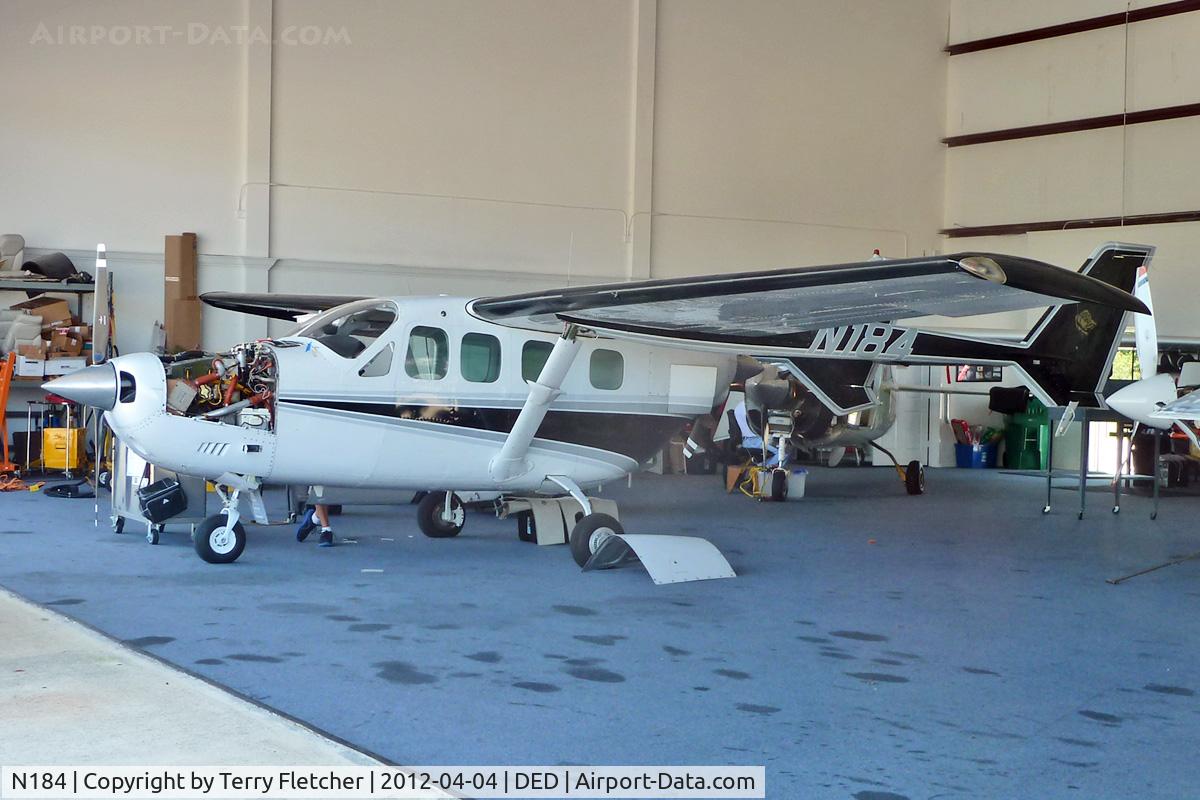 N184, 1974 Cessna T337G Turbo Super Skymaster C/N P3370206, At Deland Airport, Florida