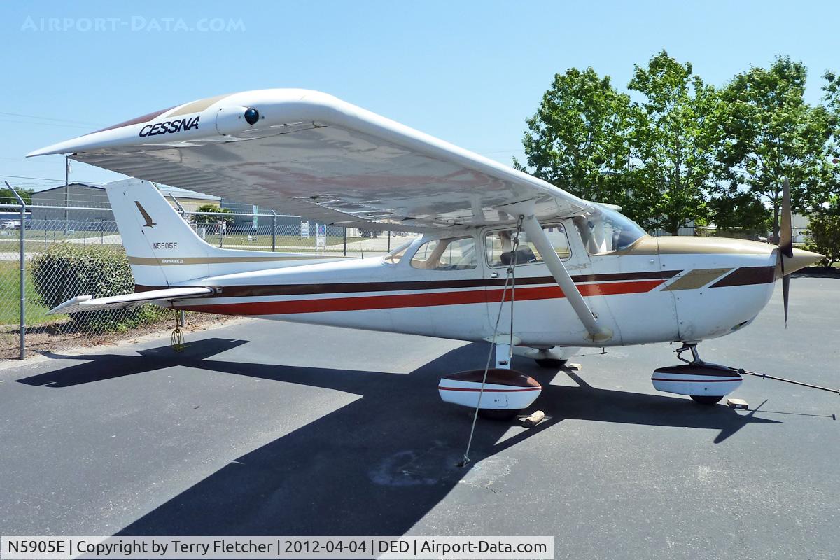 N5905E, 1978 Cessna 172N C/N 17271956, At Deland Airport, Florida