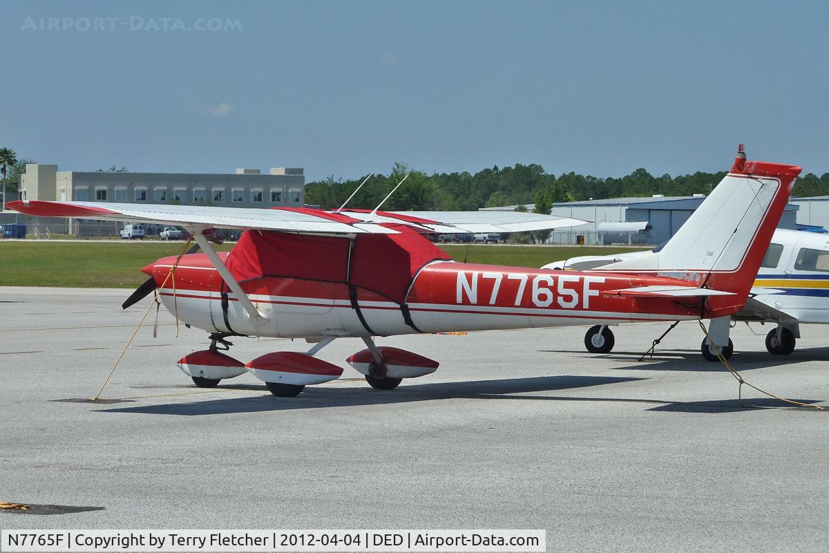 N7765F, 1966 Cessna 150F C/N 15063865, At Deland Airport, Florida
