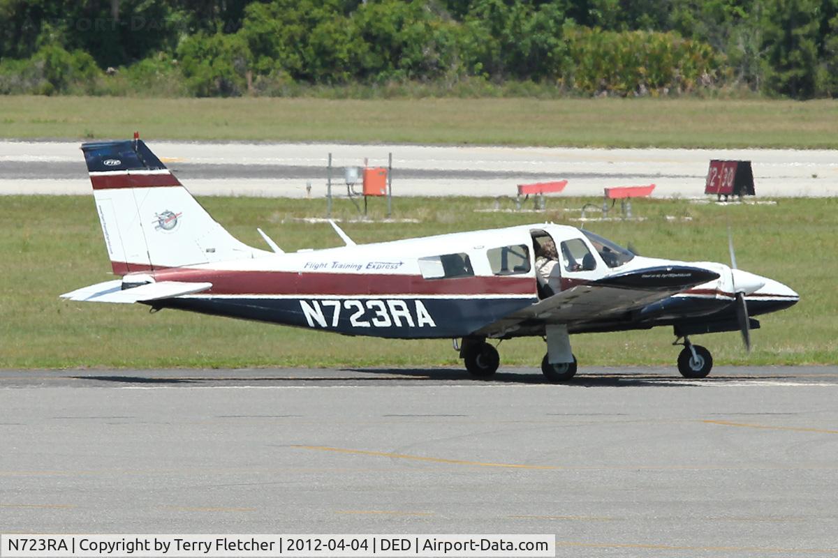 N723RA, Piper PA-34-200 C/N 34-7350090, At Deland Airport, Florida
