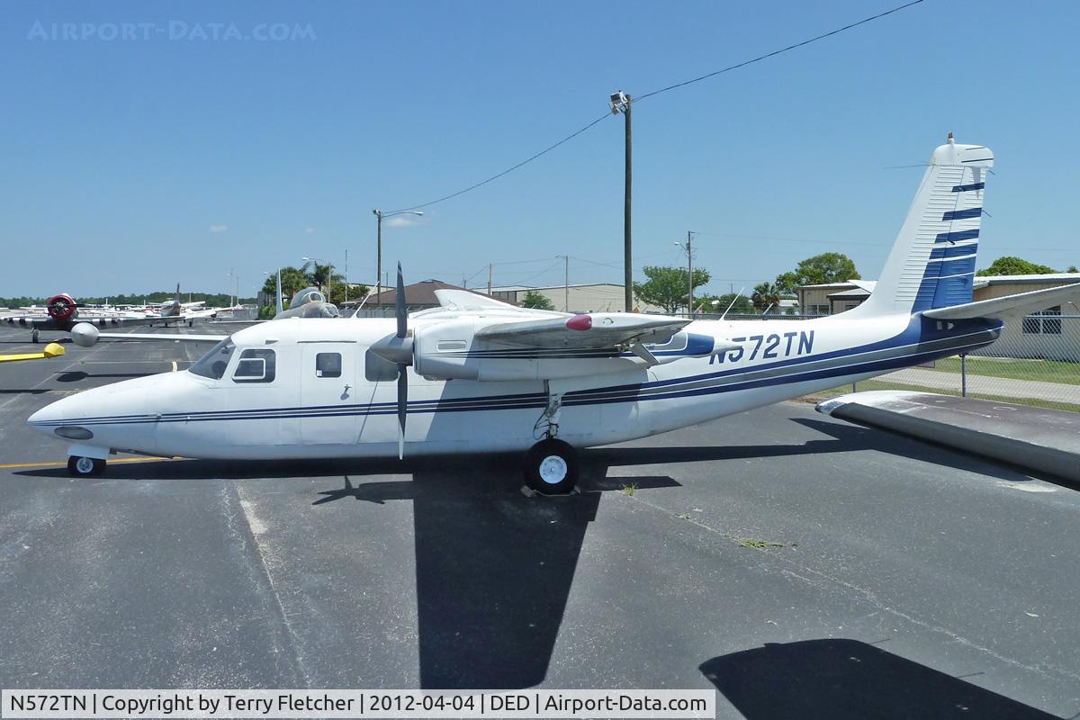 N572TN, Aero Commander 680FL Commander C/N 1360-38, At Deland Airport, Florida