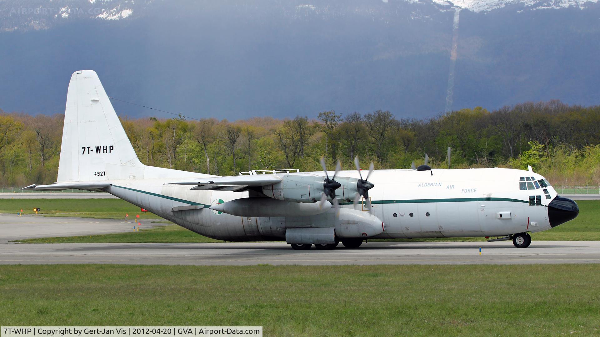 7T-WHP, 1982 Lockheed C-130H-30 Hercules C/N 382-4921, Nice visitor for GVA!