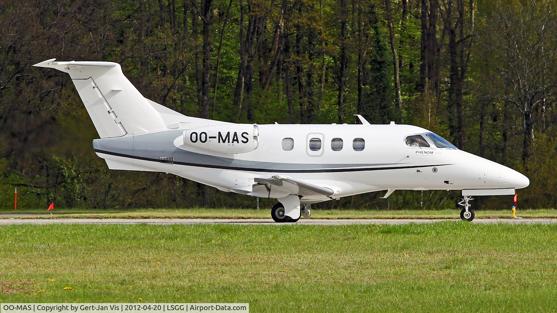 OO-MAS, 2010 Embraer EMB-500 Phenom 100 C/N 50000196, Fine Belgium businessjet