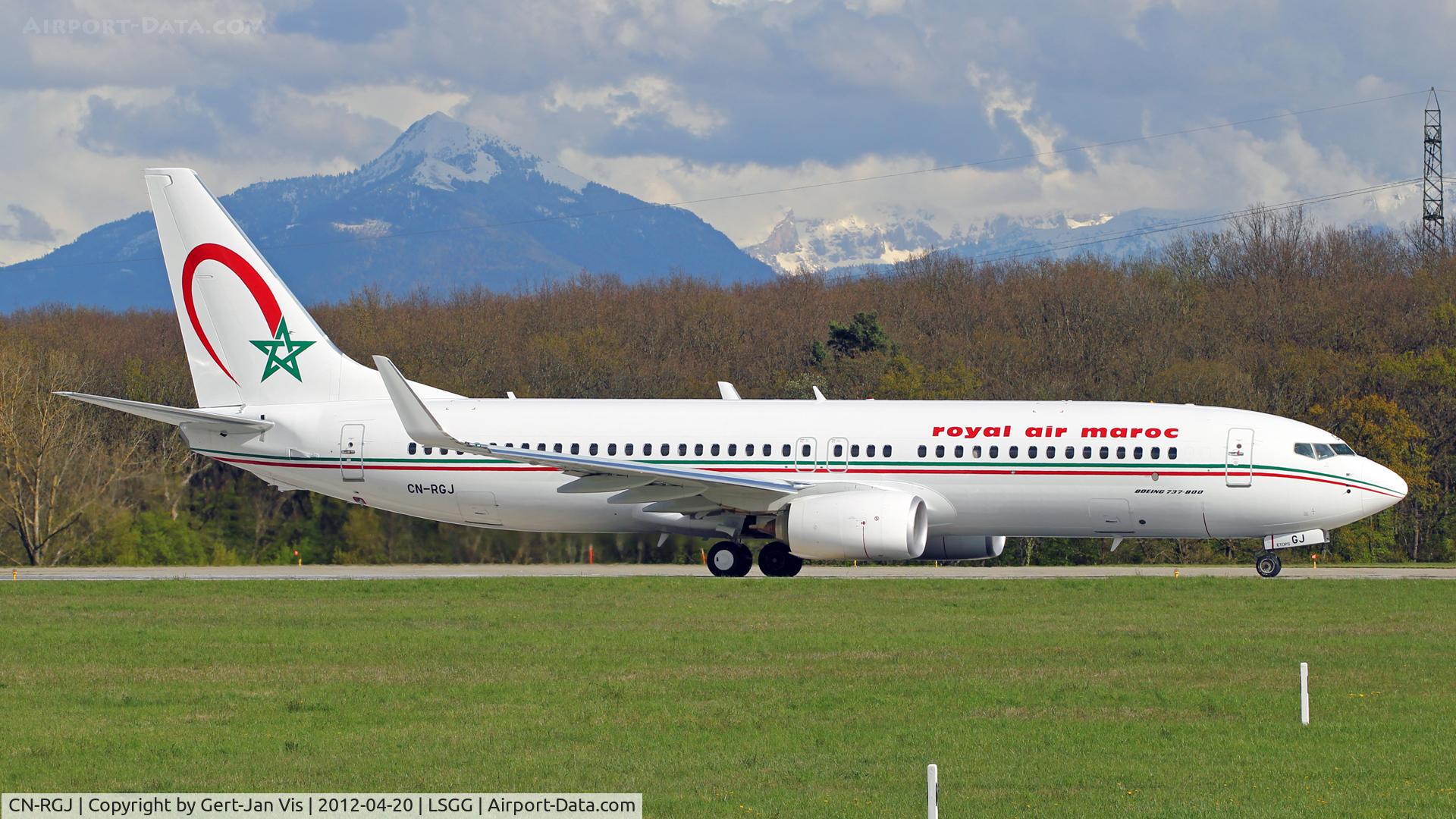 CN-RGJ, 2012 Boeing 737-8B6 C/N 33072, One of the newest RAM 737's